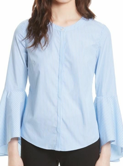 Milly 'Michelle' Blouse with Bell Sleeves - Picture 1 of 8